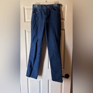 Wrangler Men's Deep Blue Straight Jeans